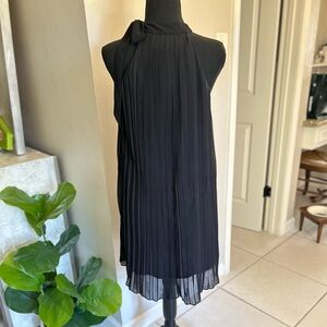 Love Riche Hope’s Black Pleated Dress